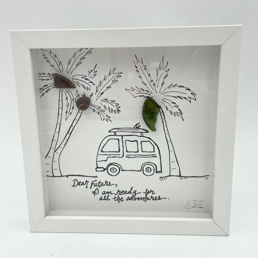 Sea Glass Art - Motivational/ Inspirational - Future VW - Housewares