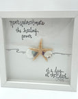 Sea Glass Art - Motivational/ Inspirational - Never Underestimate... Beach - Housewares