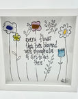 Sea Glass Art - Plant Themed - Every Flower that Ever Bloomed... - Housewares