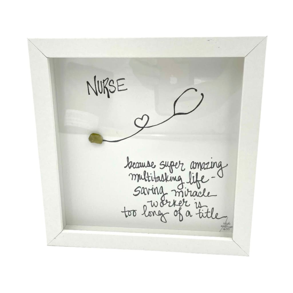 Sea Glass Art - Profession Themed - Nurse - Housewares