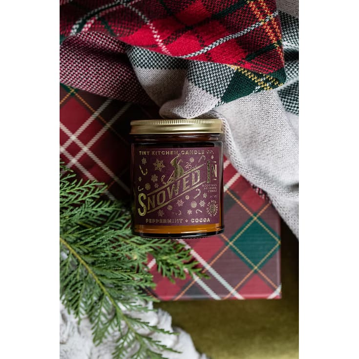 Seasonal Collection - Artisanal Wood Wick Candles - Snowed In - Candles