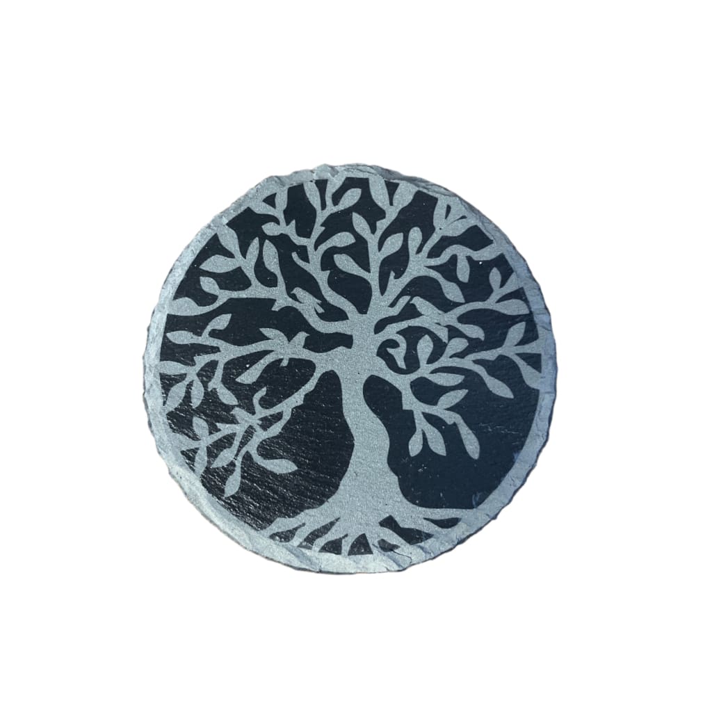 Slate Coaster - Tree of Life - Home &amp; Lifestyle