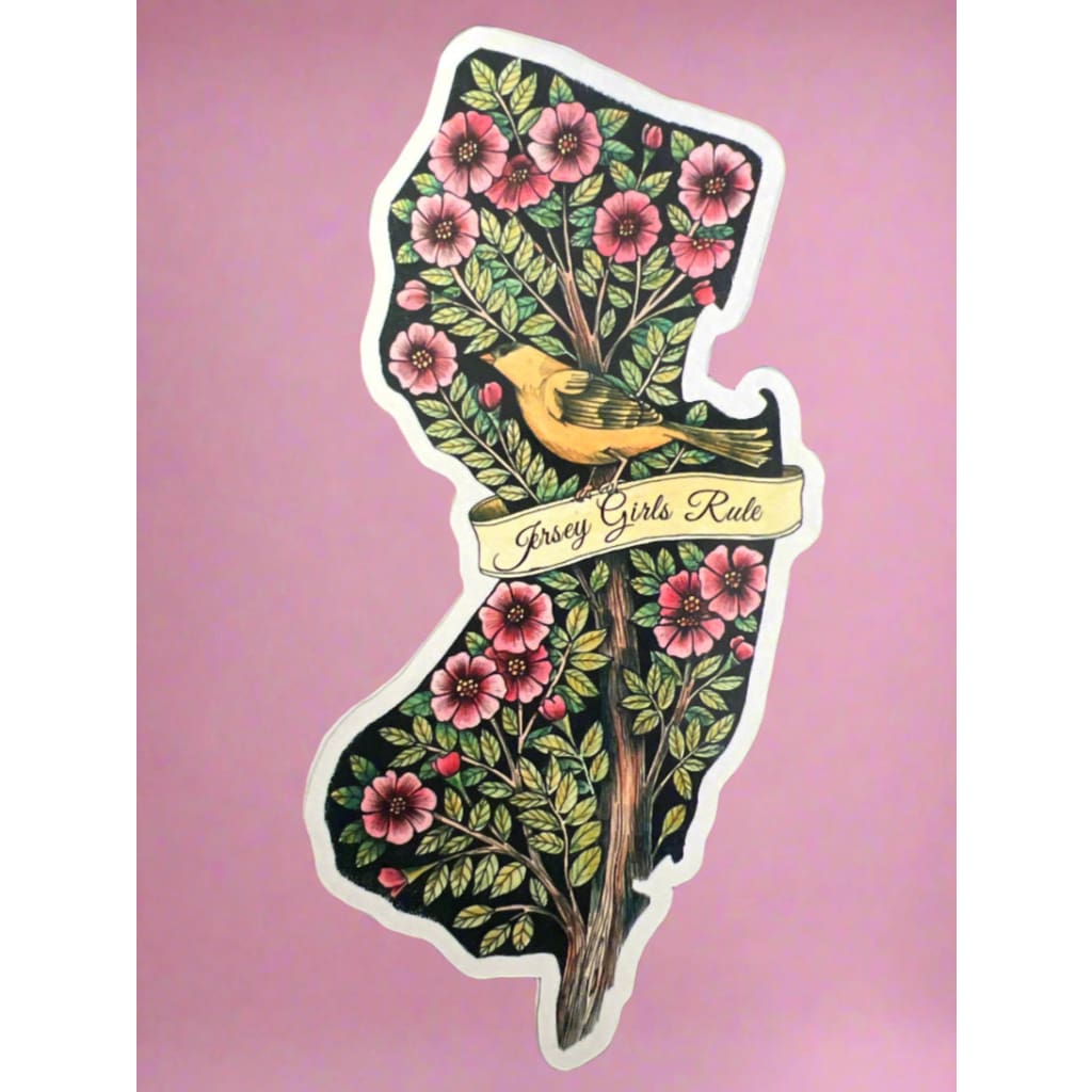Small NJ Magnets - Jersey Girls Rule - Books & Cards