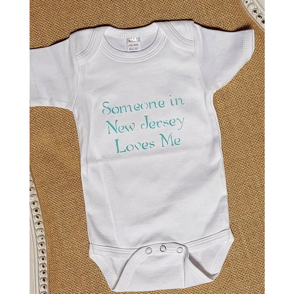 Someone in NJ Loves Me Onesie - Kids