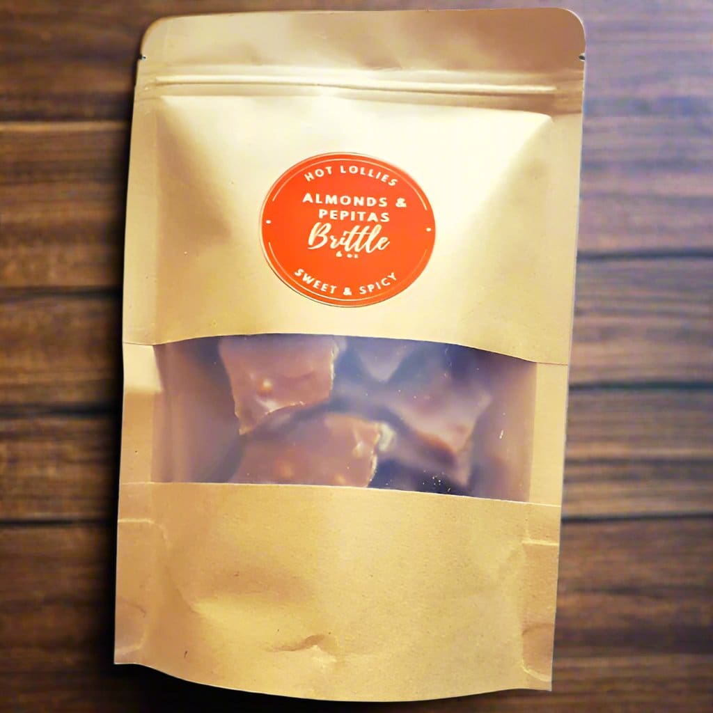 Spicy Almond & Pepita Brittle - Food