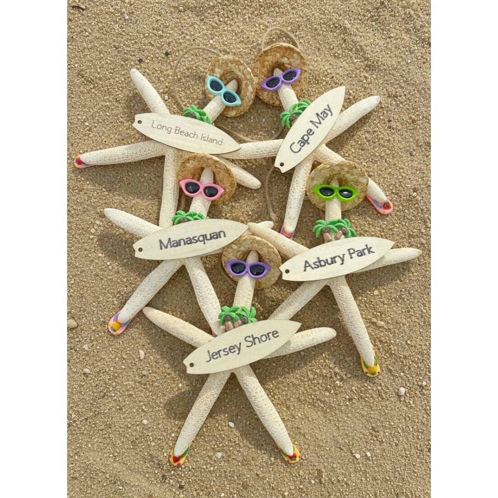 Starfish Beach Ornament - Novelty