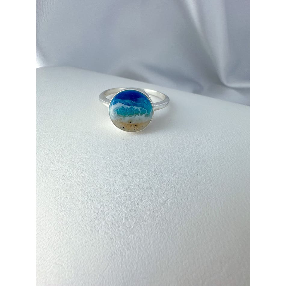Sterling Silver Ring - Ocean - Jewelry