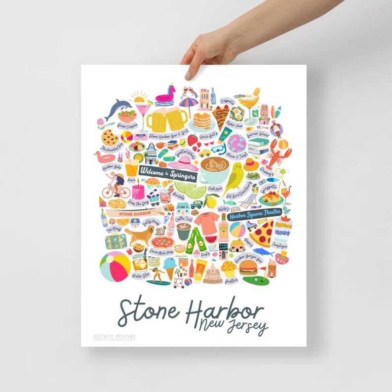 Stone Harbor Print - Prints & Artwork