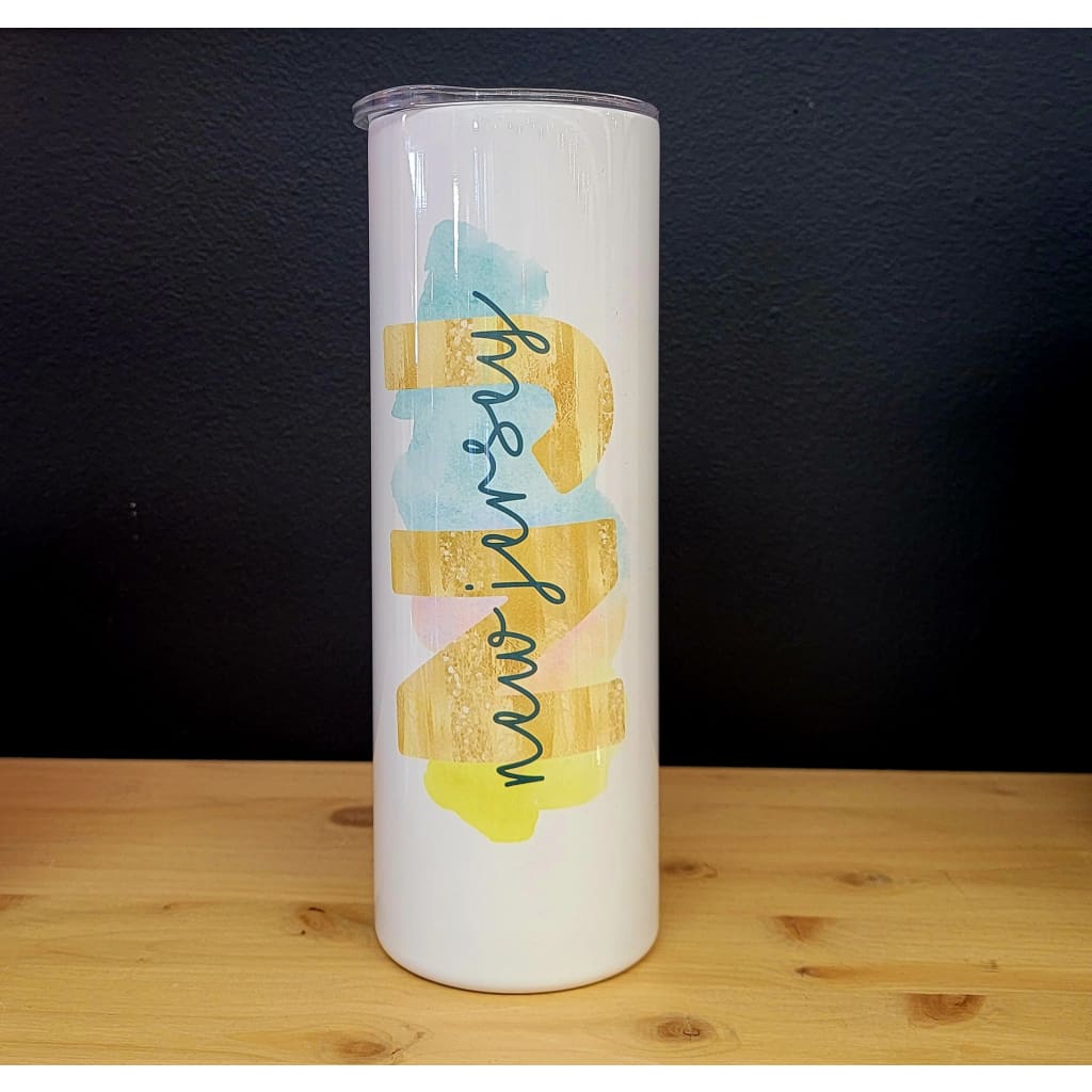 NJ insulated 20 oz skinny tumbler