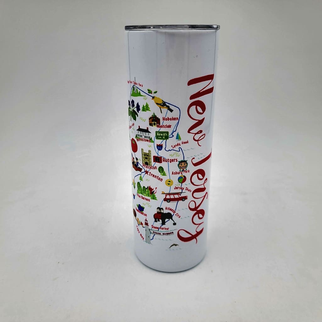 Tall Insulated Tumbler - NJ Map - Home &amp; Lifestyle