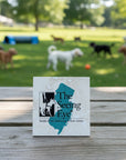 The Seeing Eye Coaster, Guide Dog, NJ State Dog Coaster