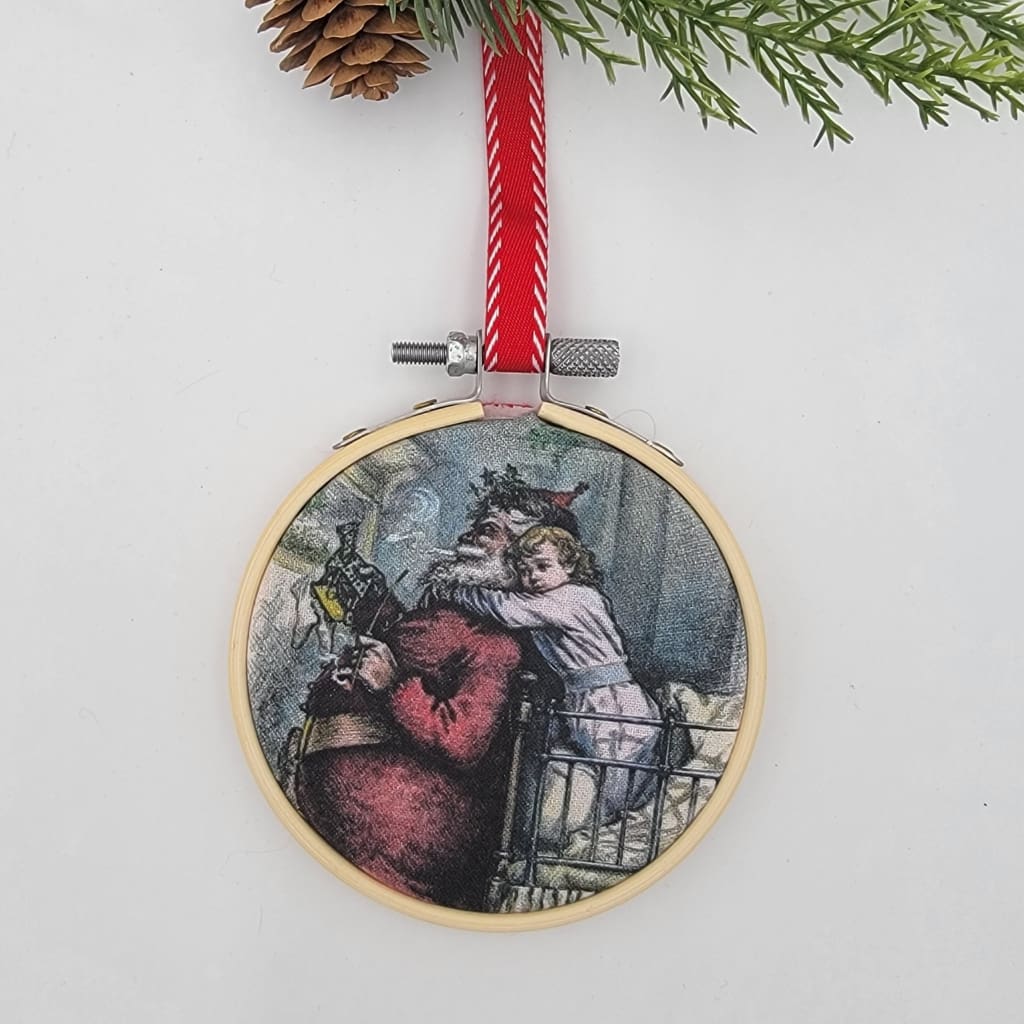 Thomas Nast Hoop Ornaments - Caught - Apparel & Accessories