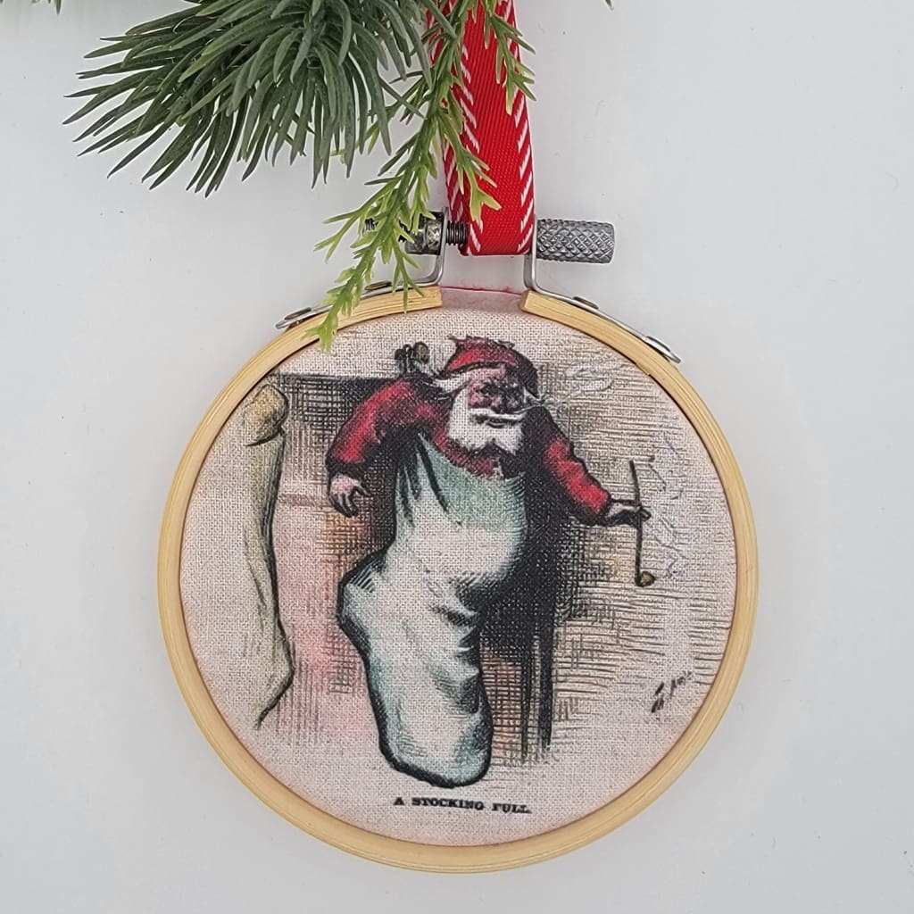Thomas Nast Hoop Ornaments - Stocking - Apparel &amp; Accessories