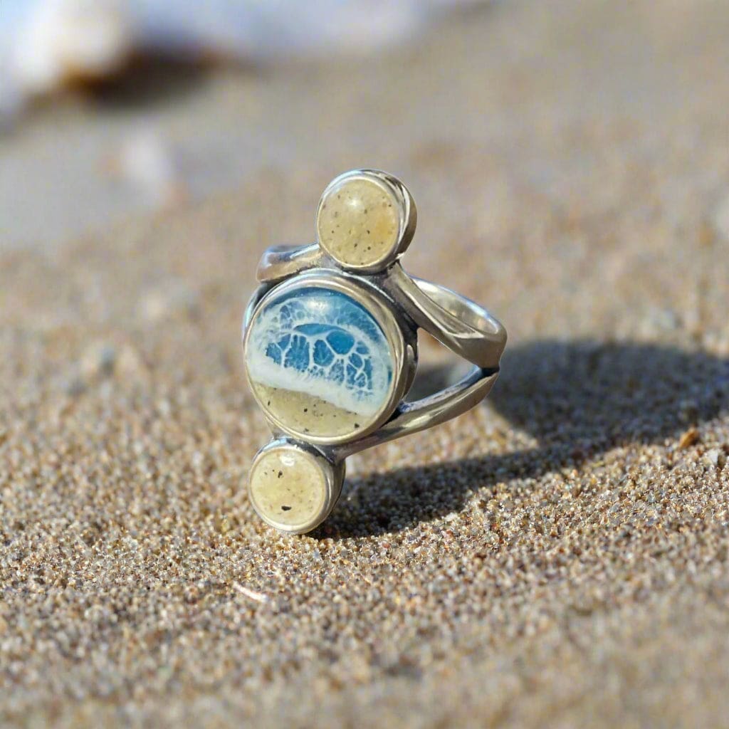 Tranquil Waters Ring - 8 - Jewelry