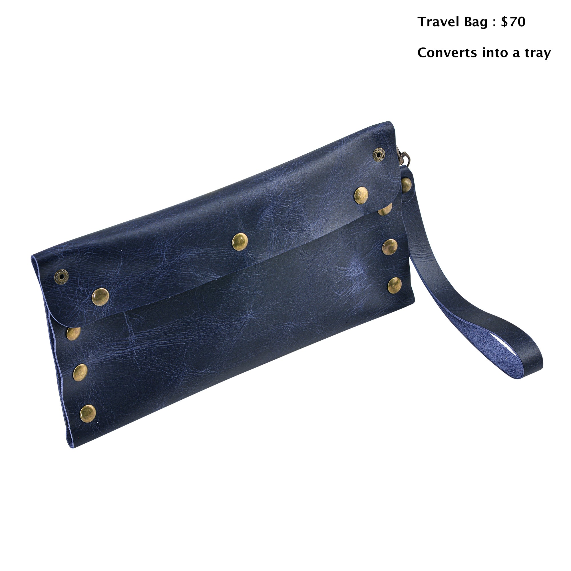 Leather Convertible Travel Bag