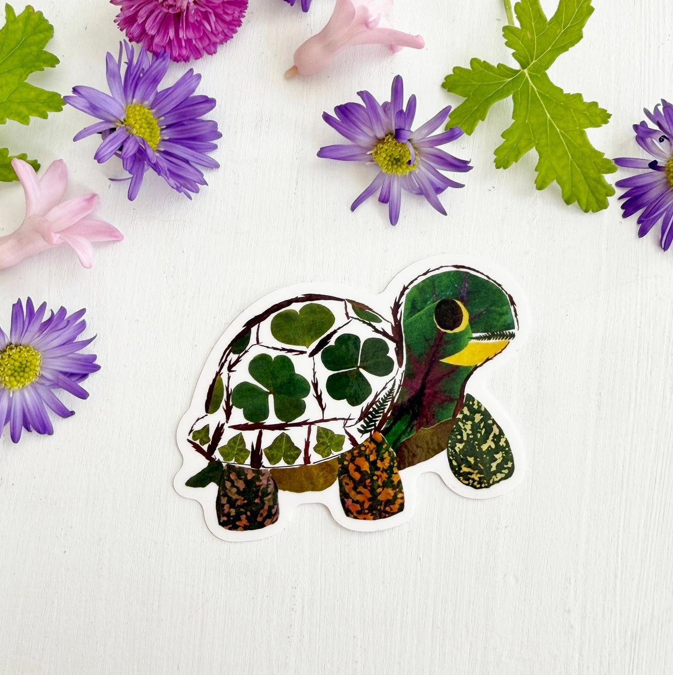 Pressed Flower Print - Vinyl Stickers