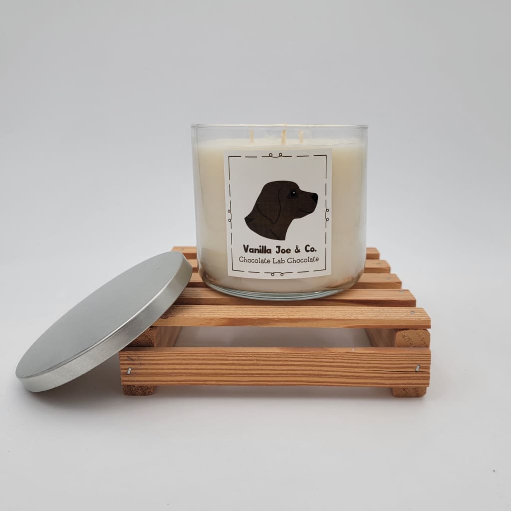 Vanilla Joe &amp; Co. Dog Candle - 18 oz 3 Wick
