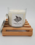 Vanilla Joe & Co. Dog Candle - 18 oz 3 Wick - Frenchie