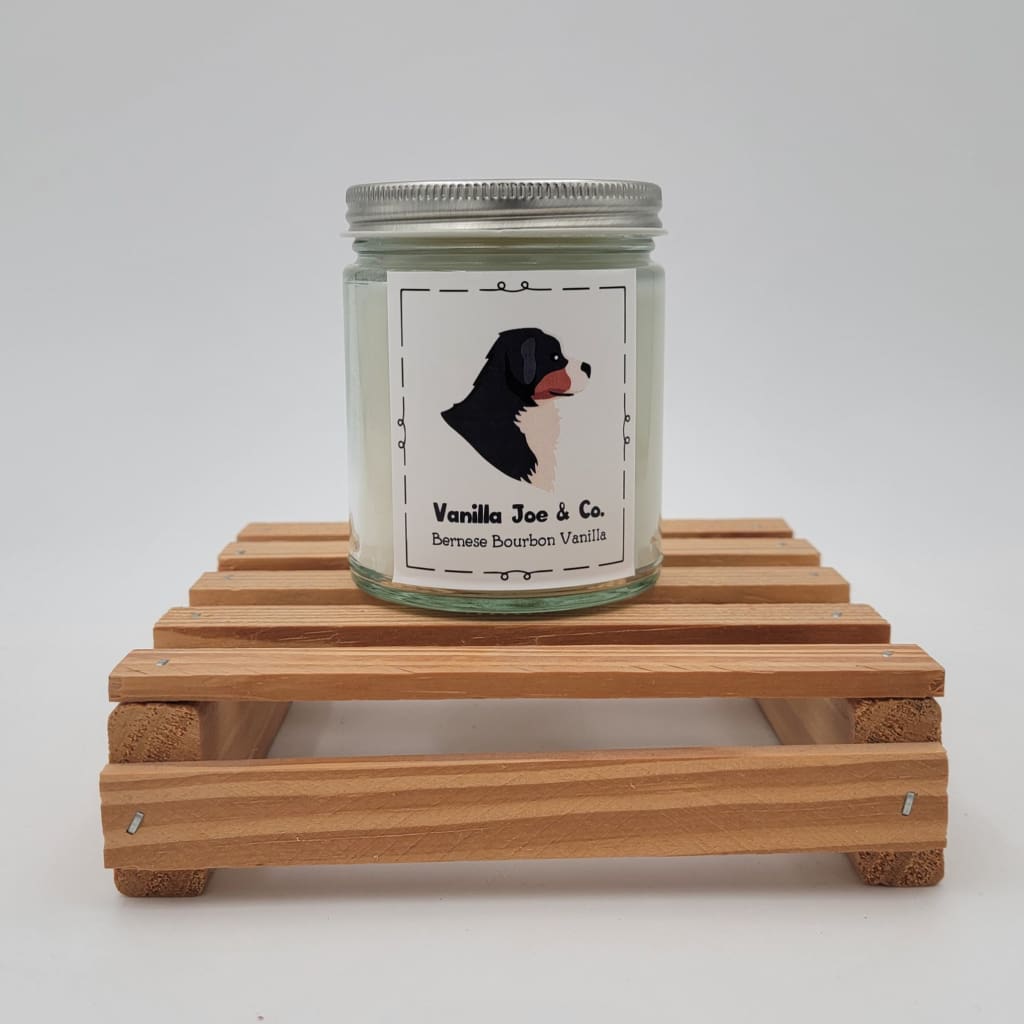 Vanilla Joe & Co. Dog Candle - 9 oz - Bernese Mountain Dog