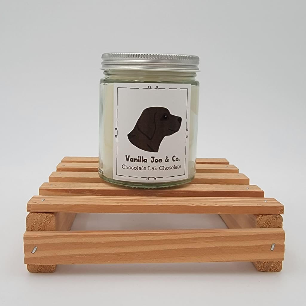 Vanilla Joe &amp; Co. Dog Candle - 9 oz - Chocolate Lab