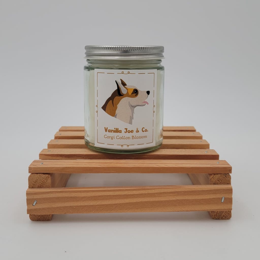 Vanilla Joe & Co. Dog Candle - 9 oz - Corgi