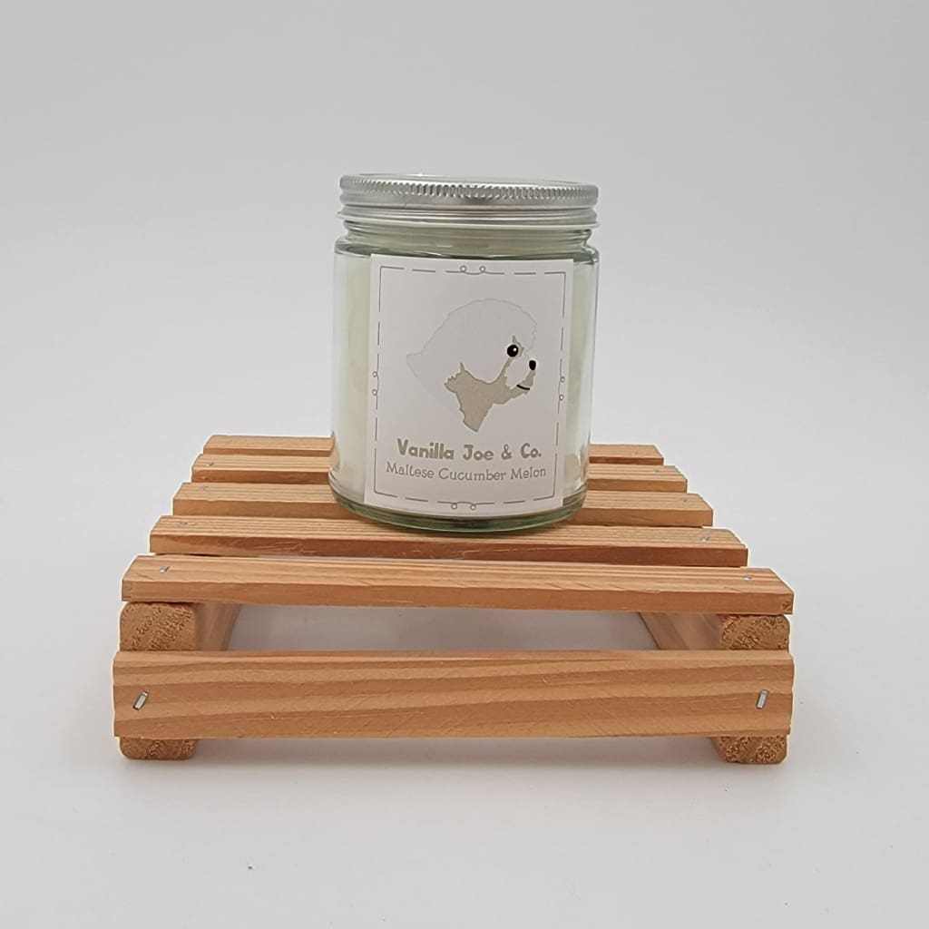 Vanilla Joe & Co. Dog Candle - 9 oz - Maltese
