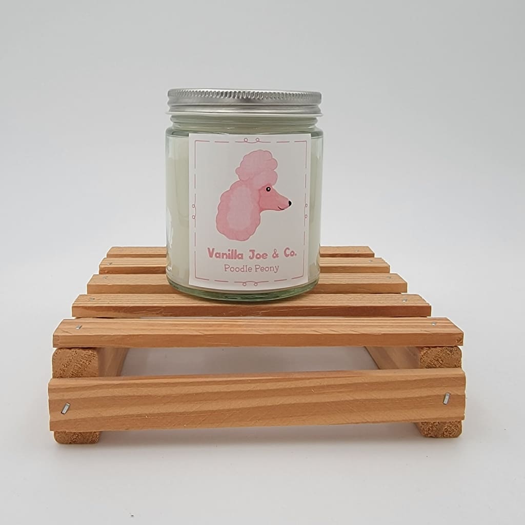 Vanilla Joe &amp; Co. Dog Candle - 9 oz - Poodle