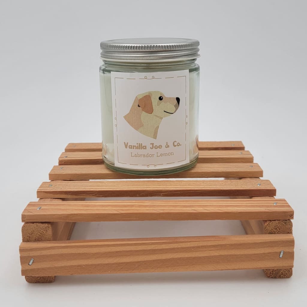 Vanilla Joe &amp; Co. Dog Candle - 9 oz - Yellow Lab