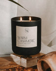 Matte Glass Hand-Poured Candles (10 oz)