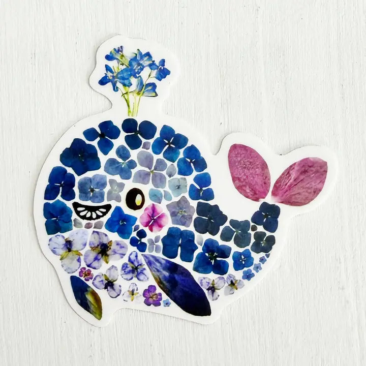 Pressed Flower Print - Vinyl Stickers