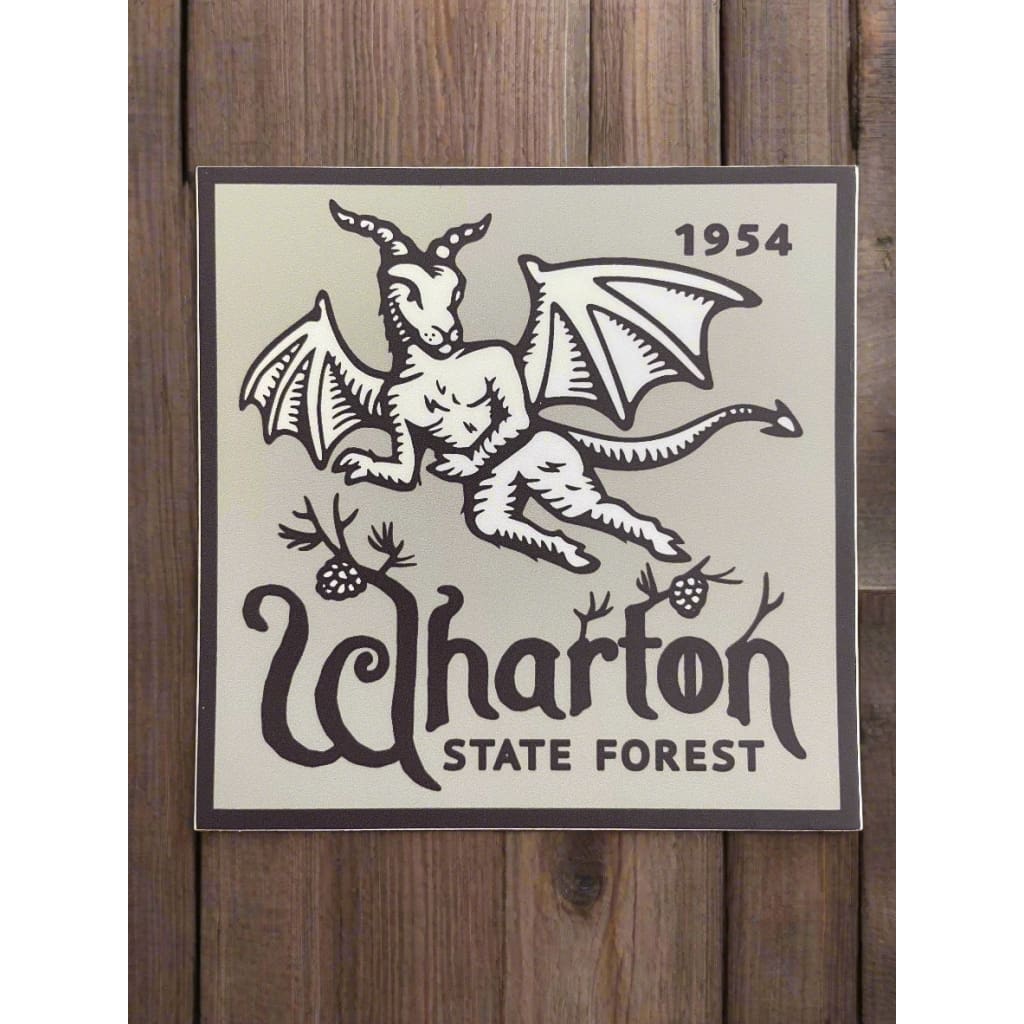 Wharton State Forest 1954 Vinyl Decal/Sticker