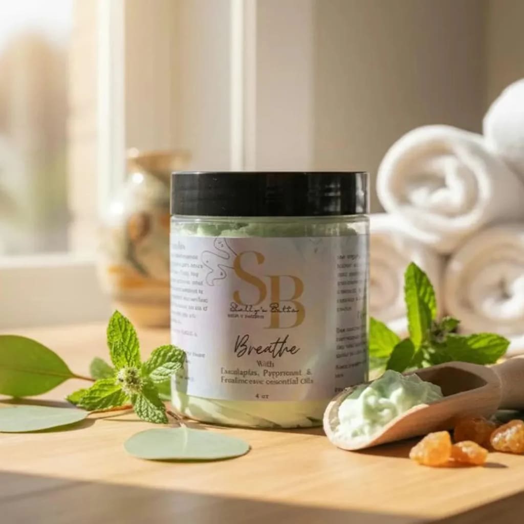 Whipped Body Butter (4 oz Jar) - Breathe - Bath & Body