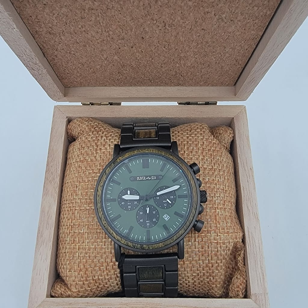 Wood Watches - Crest WB-23 - Apparel &amp; Accessories