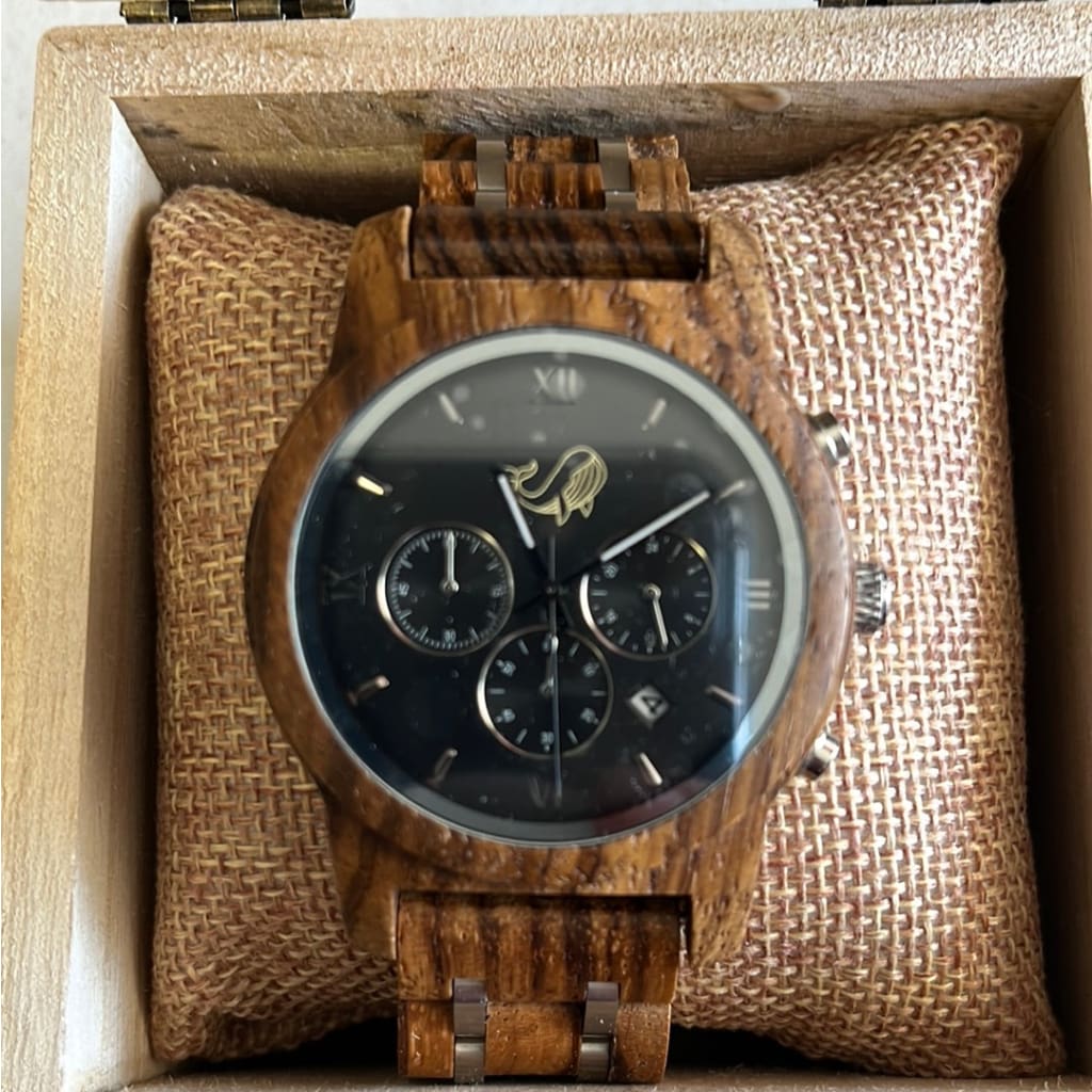 Wood Watches - Double Knot WB-08 - Apparel & Accessories