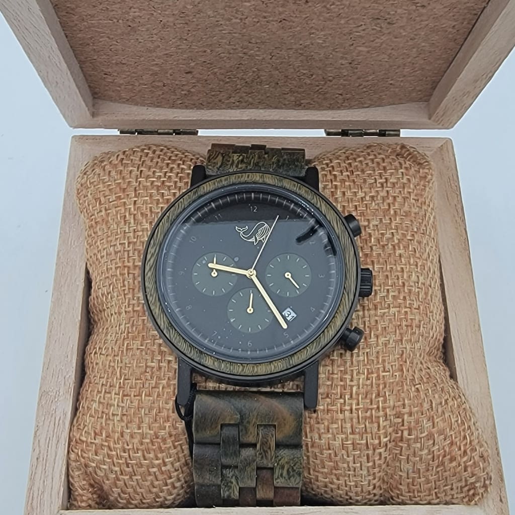 Wood Watches - Grove WB-17-1 - Apparel &amp; Accessories