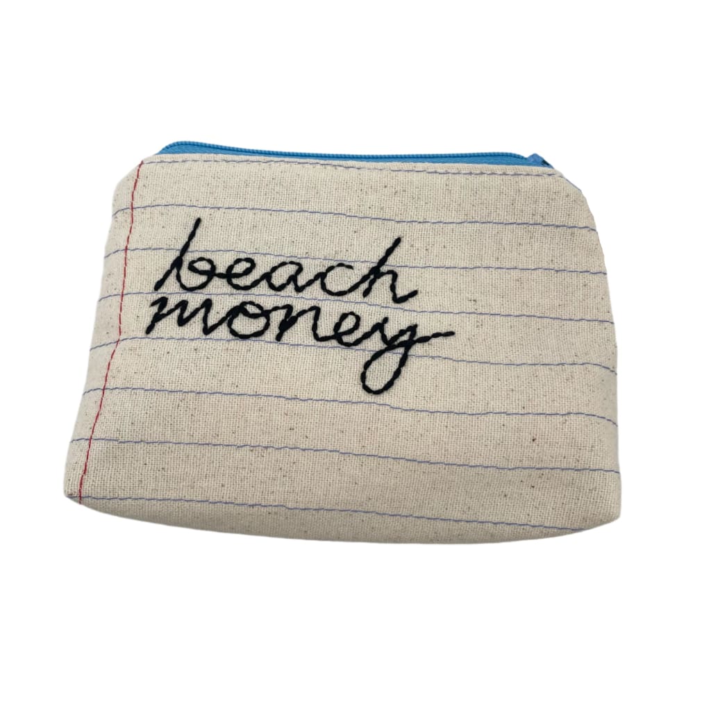 Zipper Pouch - Beach Money - Jewelry &amp; Accessories