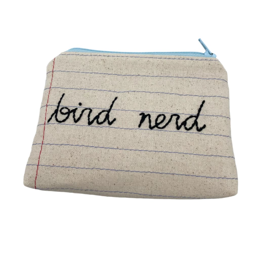 Zipper Pouch - Bird Nerd - Jewelry &amp; Accessories