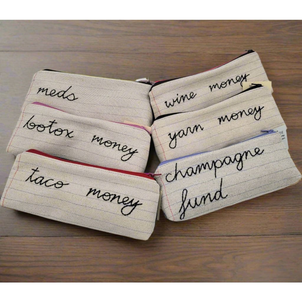 Zippered Pencil Case - Jewelry & Accessories