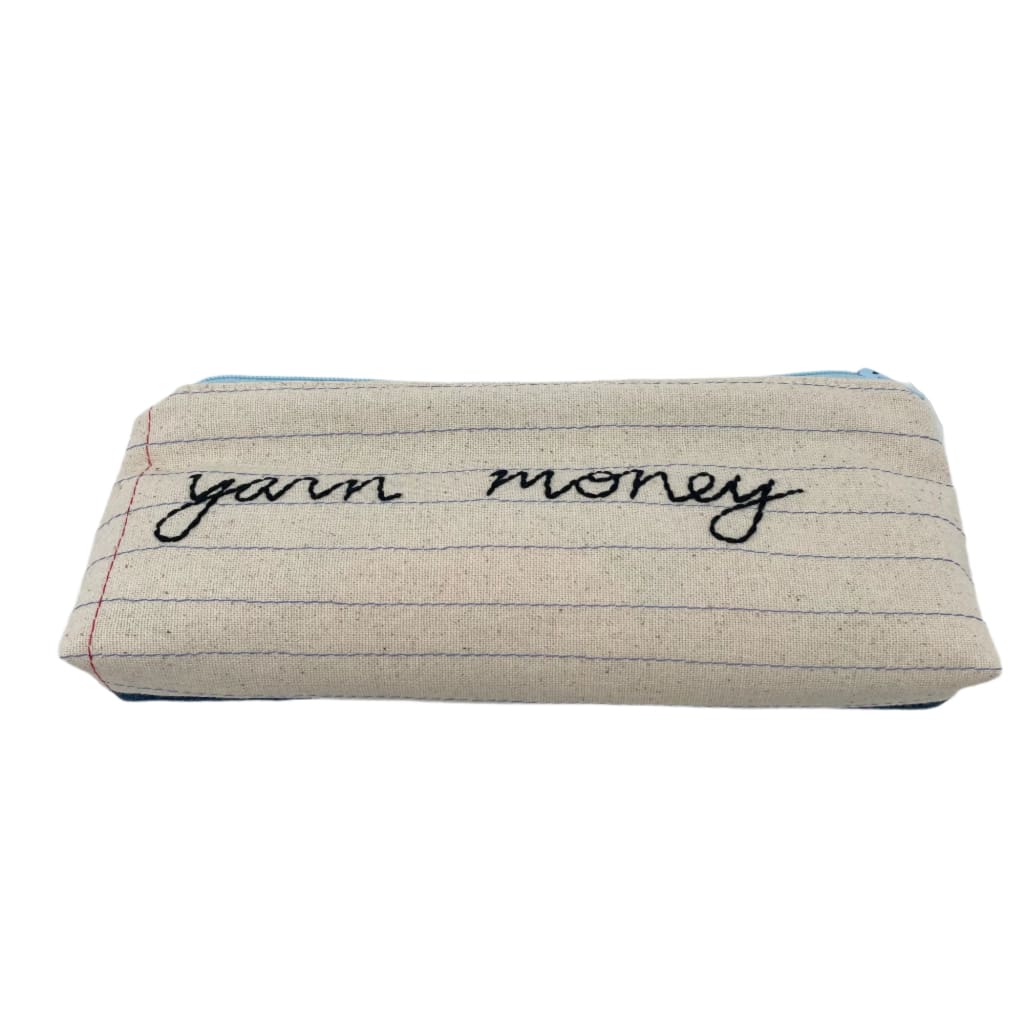 Zippered Pencil Case - Yarn Money - Jewelry &amp; Accessories