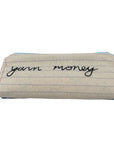 Zippered Pencil Case - Yarn Money - Jewelry & Accessories