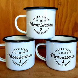 18 oz Enamel Mug - Morristown Est. 1865 - Home & Lifestyle
