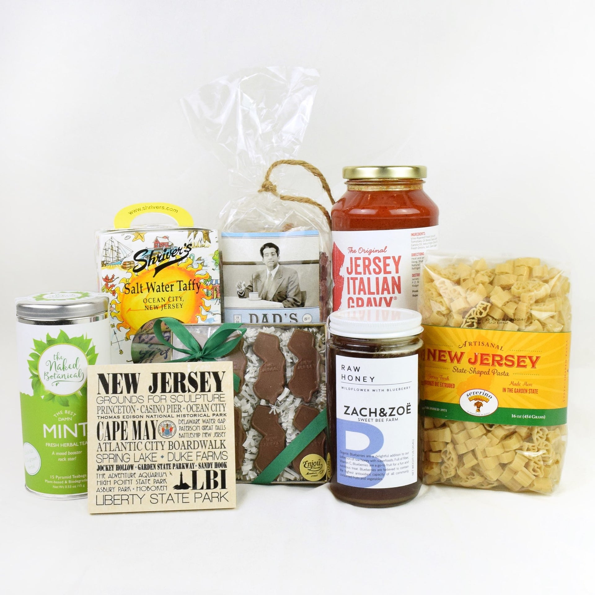 Discover New Jersey Gift Box/Basket Just Jersey