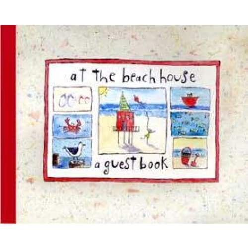 At the Beach House, a Guest Book