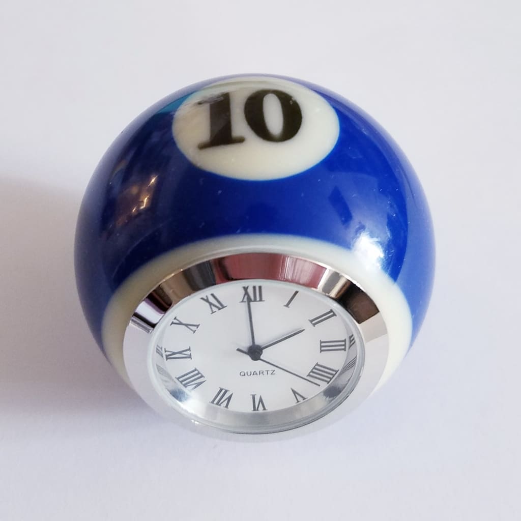 Billiard Ball Clock - 10 - Home &amp; Lifestyle