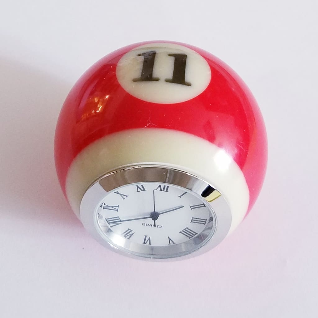 Billiard Ball Clock - 11 - Home &amp; Lifestyle