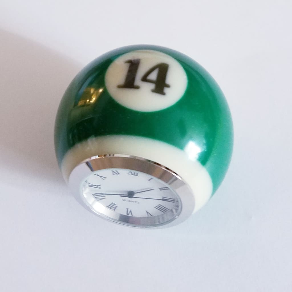 Billiard Ball Clock - 14 - Home &amp; Lifestyle
