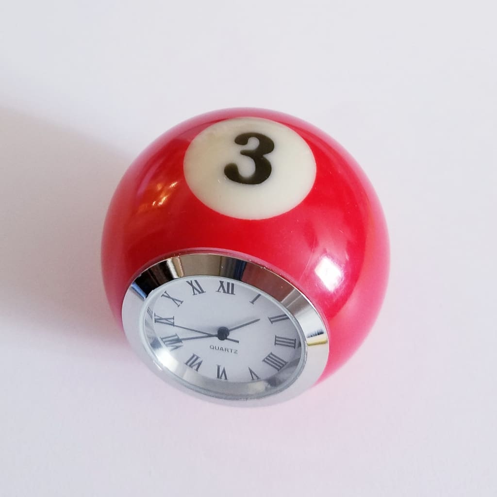 Billiard Ball Clock - 3 - Home &amp; Lifestyle