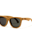 Bombay Sunglasses Handcrafted Wood - Cherry / Grey - Jewelry & Accessories