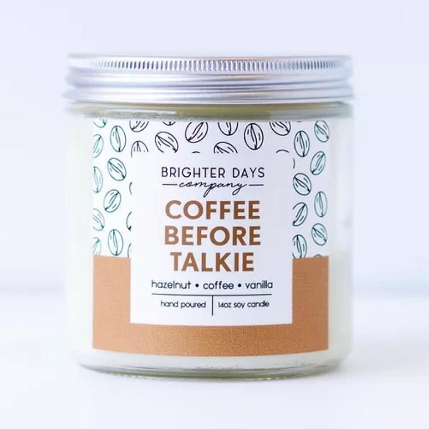 Brighter Days Signature Scent Candles - Coffee before talkie - Home &amp; Lifestyle