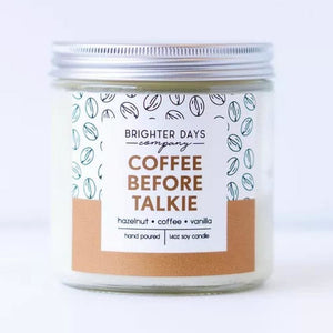 Brighter Days Signature Scent Candles - Coffee before talkie - Home & Lifestyle